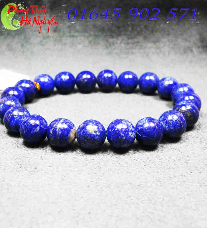 đá quý hà nguyễn - vòng tay đá phong thủy lapis lazuli 